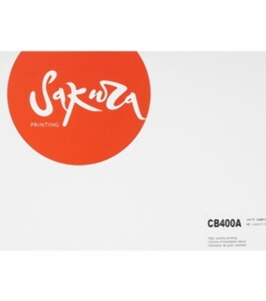 Картридж лазерный Sakura CB400A для HPColor LaserJet CP4005/CP4005n/CP4005dn, черный, 7500 к.