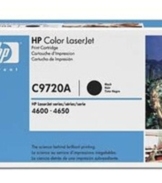 Картридж лазерный HP C9720A черный для Color LJ4600 Series, Black 9000 стр.