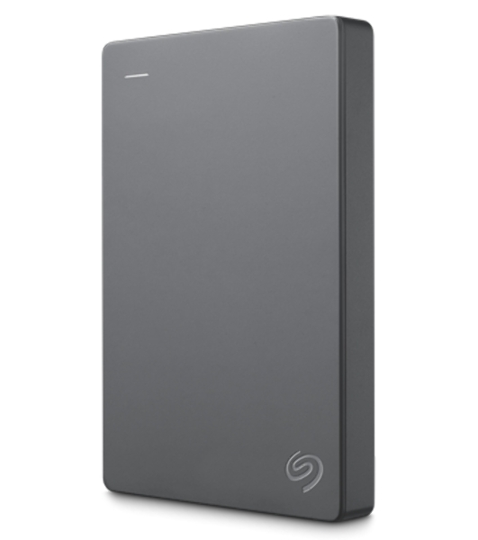 Внешний HDD 2.5' Seagate Basic, 2TB, USB 3.2 Gen 1 Type-A, 5400 rpm, серый