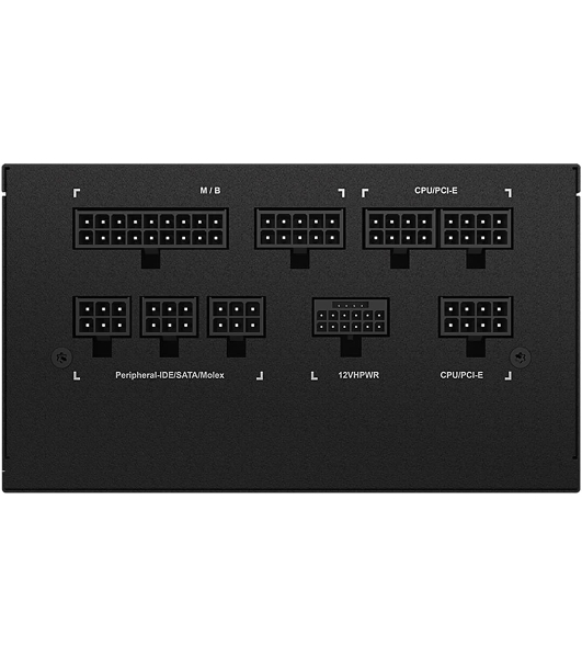 Блок питания Gigabyte GP-UD1000GM PG5 RTL, 1000Вт, 80 PLUS Gold, 120мм, модульный, черный