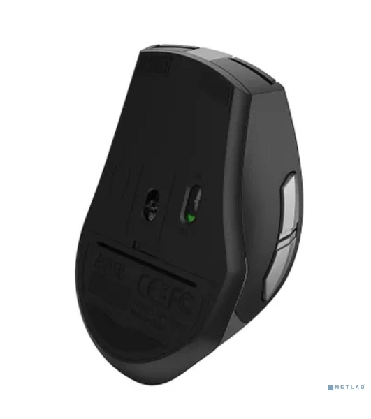 Мышь беспроводная A4Tech Fstyler FG35 серый/черный, 2000 dpi, радиоканал, USB, кнопки - 6