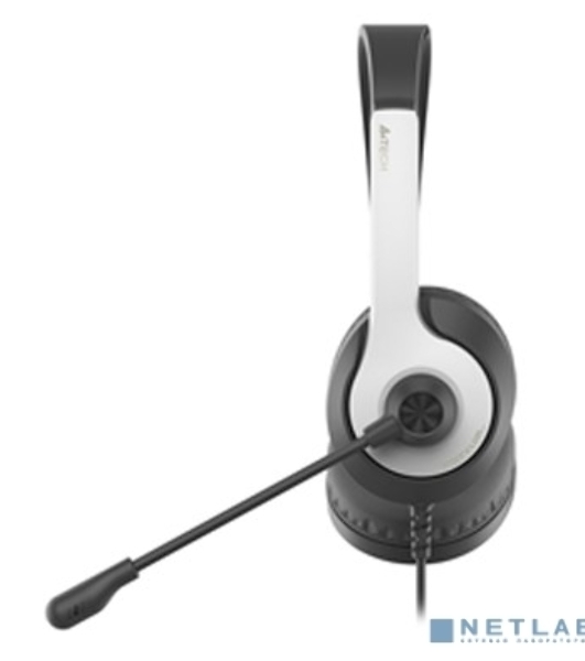 Гарнитура A4Tech Fstyler FH100U белый/черный, проводная