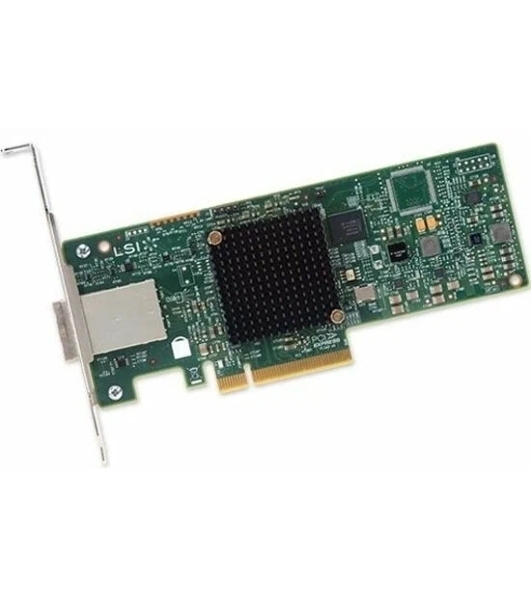Контроллер LSI SAS 9300-8e SGL (8-Port Ext, 12Gb/s SATA+SAS, PCIe 3.0 HBA)