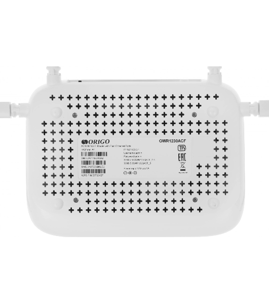 Беспроводной двухдиапазонный маршрутизатор AC1200, 1x100Base-TX WAN, 3x100Base-TX LAN, 4 внешние антенны 5 dBi