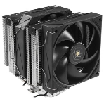Кулер для процессора Thermalright Royal Pretor 130 черный (4-pin PWM, 158мм, Ni/Cu, 6x6мм, 1x120+1x130мм, 80.45CFM/81.88CFM, 29.4dBA/28.3dBA, 2150PM/1750RPM, S: 1200, 1700, 1851, 2011, 2066, 115X, AM4, AM5, black), фото22