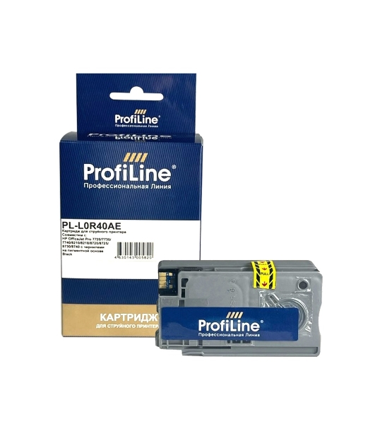 Картридж струйный ProfiLine PL-L0R40AE (957XL) для принтеров HP OfficeJet Pro 7720/7730/7740/8210/8218/8720/8725/8730/8740 с чернилами на пигментной основе Black 10,5 мл