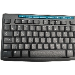 Комплект клавиатура+мышь Logitech MK275 беспроводной, USB, 1000 DPI, голубой/чёрный, фото3