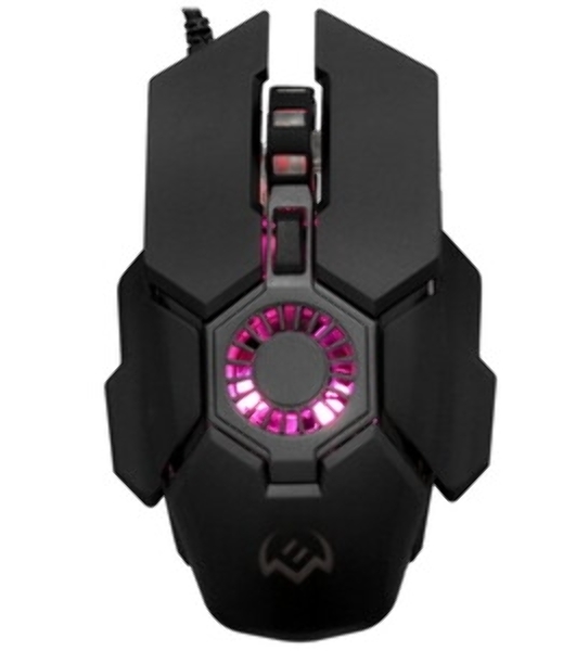Мышь проводная SVEN RX-G880 черный, 7000 dpi, USB, кнопки - 7