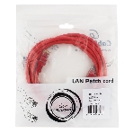 Патч-корд UTP Cablexpert cat.5e, 2м, литой, многожильный, красный, фото3