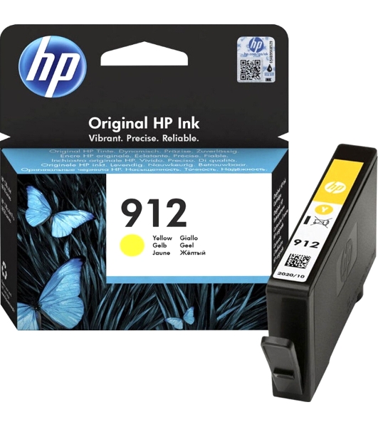 Картридж струйный HP 912 3YL79AE желтый (315стр.) для HP DJ IA OfficeJet 801x/802x