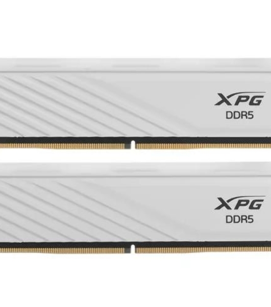 Оперативная память XPG Lancer Blade, DDR5, 32GB (2x16GB), 6000MHz, CL30, DIMM, с радиаторами, RGB, белый