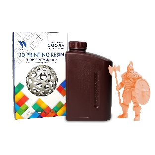 Фотополимерная смола NVPrint Plant Based Resin Orange для 3D печати 1 кг (бут)