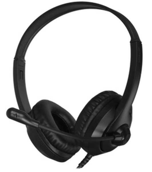 Гарнитура A4Tech Fstyler FH100U белый/черный, проводная