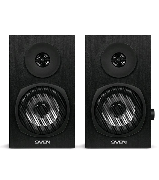 Акустическая система SVEN SPS-575 2.0 черный 6Вт