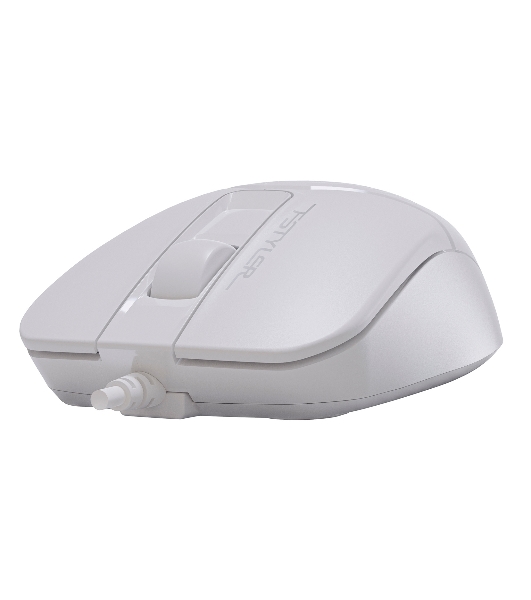 Мышь проводная A4Tech Fstyler FM12 белый, 1200 dpi, USB, кнопки - 3