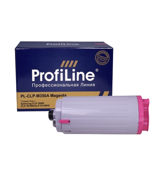 Картридж Тонер-туба ProfiLine PL-CLP-M350A для принтеров Samsung CLP-350/350N/351NK/351NKG пурпурный 4000 копий