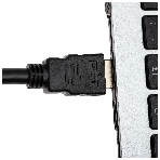 Кабель аудио-видео Cactus CS-HDMI.1.4-1 HDMI (m)/HDMI (m) 1м. позолоченные контакты черный, фото4