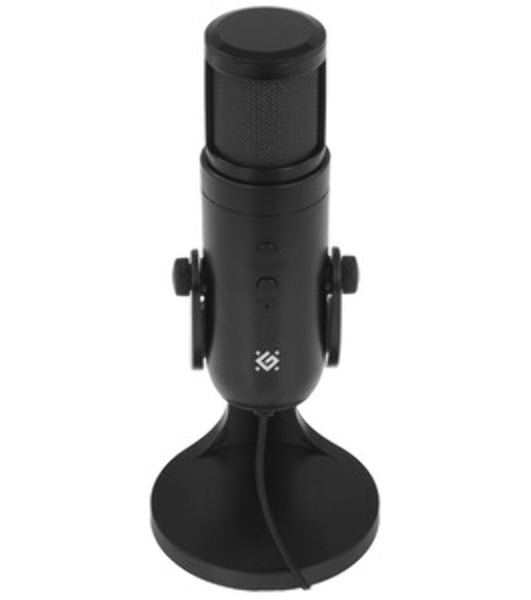 Микрофон DEFENDER (64625) Galactar GMC 250 USB, LED, провод 1.5 м