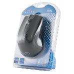 Мышь проводная Oklick 225M черный, 1200 dpi, USB, кнопки - 3, фото2