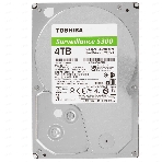 Жесткий диск Toshiba HDD SATA3 4Tb Surveillance S300 (SMR) 5400 256Mb (analog HDWT740UZSVA), фото6