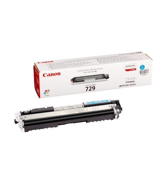 Картридж лазерный Canon Cartridge 729C (4369B002) голубой (1000 стр.) для Canon i-Sensys LBP-7010C/7018C
