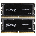 Оперативная память Kingston Fury Impact, DDR5, 64GB (2x32GB), 4800MHz, CL38, SO-DIMM, фото2