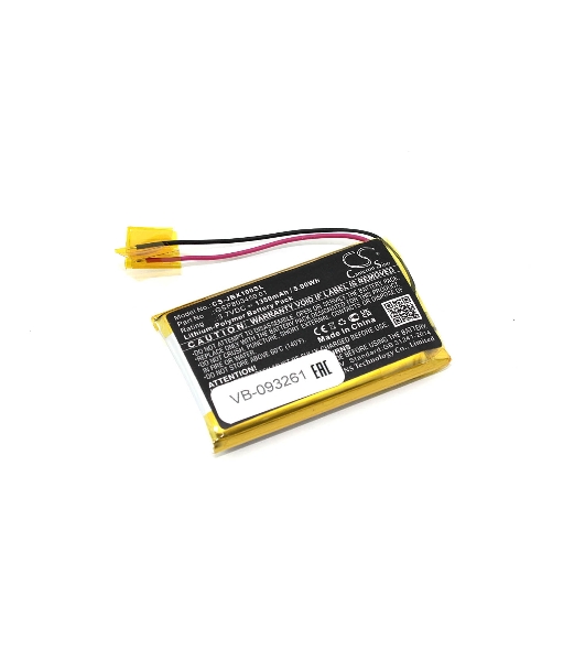 Аккумуляторная батарея CameronSino CS-JBX100SL для JBL Free Charging Case 3.7V 1350mAh, 5.00Wh