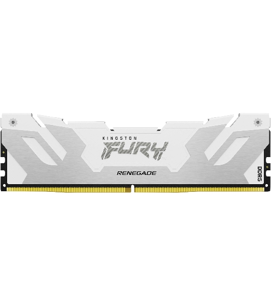 Оперативная память Kingston Fury Renegade, DDR5, 64Gb (2x32Gb), 6400MHz, CL32, радиатор, белый