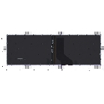 Клавиатура для ноутбука Acer Aspire 7 A717-72 черная с подсветкой, фото 1
