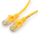 Патч-корд UTP Cablexpert cat.5e, 2м, литой, многожильный, желтый, фото2