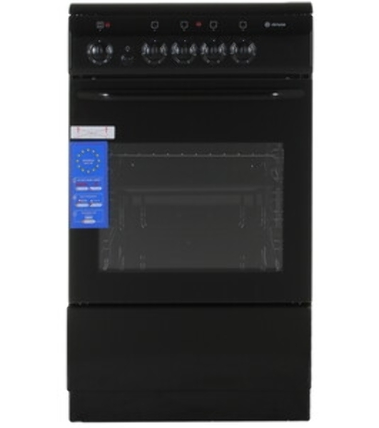 Плита электрическая De Luxe 506004.04ЭС 031 черный, конфорок 4 шт, духовка 60 л, 50 см x 87 см x 60 см