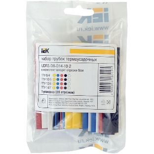 Набор IEK UDRS-D3-D6-10-10 ТТУ 6/3 (4хЧ, 2хБ, К, С, Ж, З) 10х10 см/упак IEK