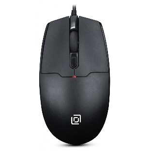 Мышь проводная Oklick 147M V2 черный, 2000 dpi, USB, кнопки - 4