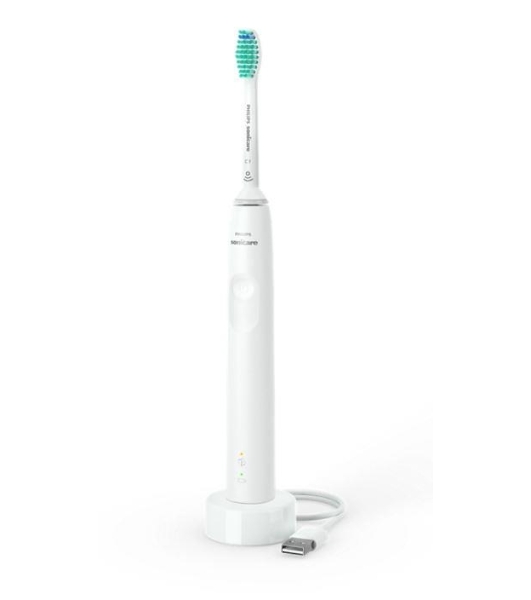 Электрическая зубная щетка Philips Sonicare 3100 series, 1 стандартная насадка C1 ProResults