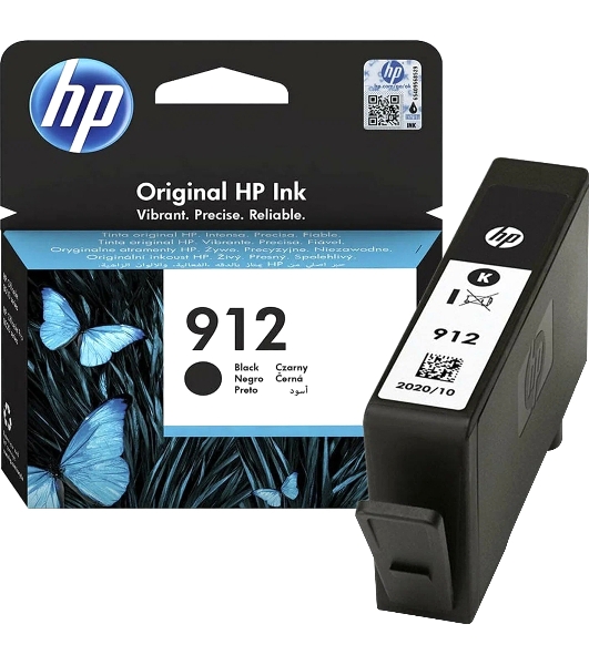Картридж струйный HP 912 3YL80AE черный (300 стр.) для HP DJ IA OfficeJet 801x/802x