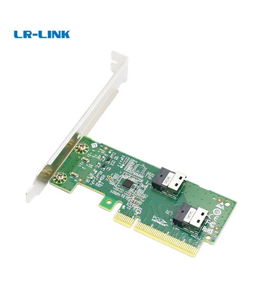 Адаптер для SSD PCIe x8 to Two SlimSAS SFF-8654 4i Adapter