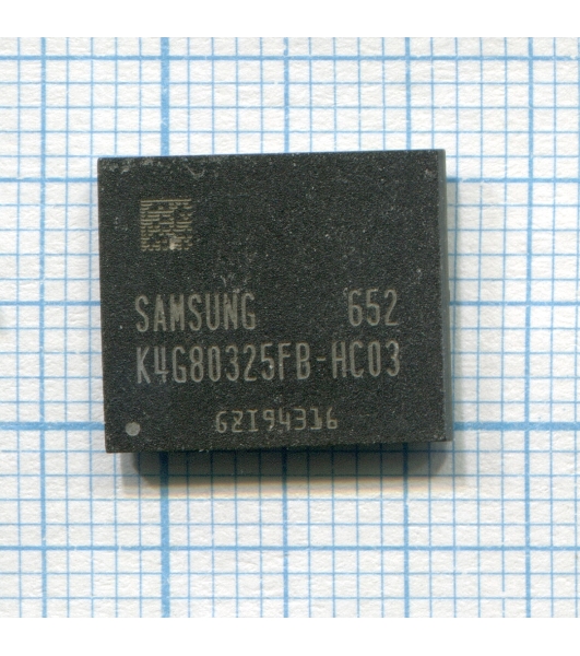 Видеопамять GDDR5 1Gb Samsung K4G80325FB-HC03