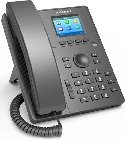 Телефон IP Flyingvoice P11 серый (упак.:1шт)
