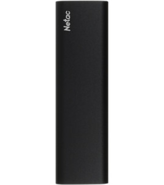 Внешний SSD Netac Z SLIM, 250 Gb, USB 3.2 Gen 2 Type-C, R/W 550/480, черный