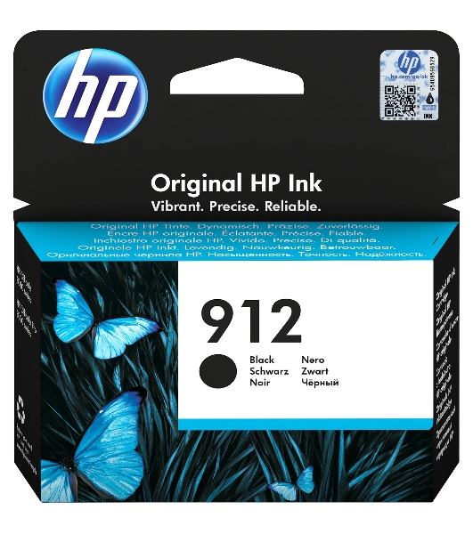 Картридж струйный HP 912 3YL80AE черный (300 стр.) для HP DJ IA OfficeJet 801x/802x
