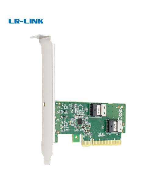Адаптер для SSD PCIe x8 to Two SlimSAS SFF-8654 4i Adapter