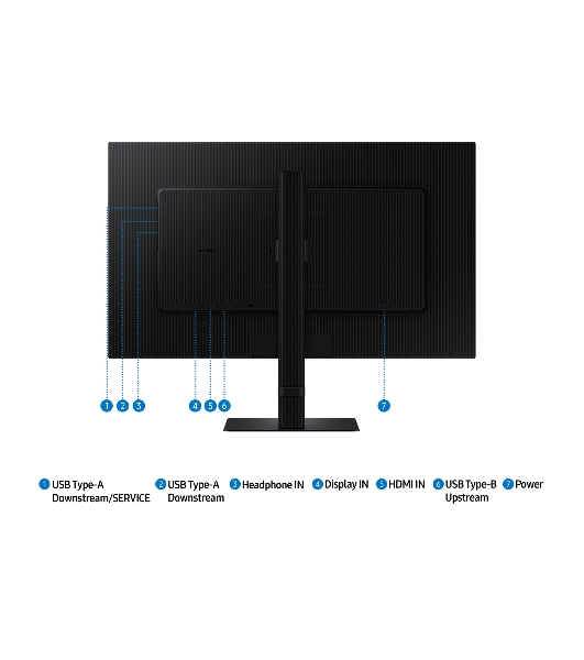 Монитор Samsung S27D800EAIXCI 27' IPS 3840x2160, 60 Гц, 5 мс, 16:9, 350 кд/м2, 1xHDMI, 1xDP, 3xUSB, черный