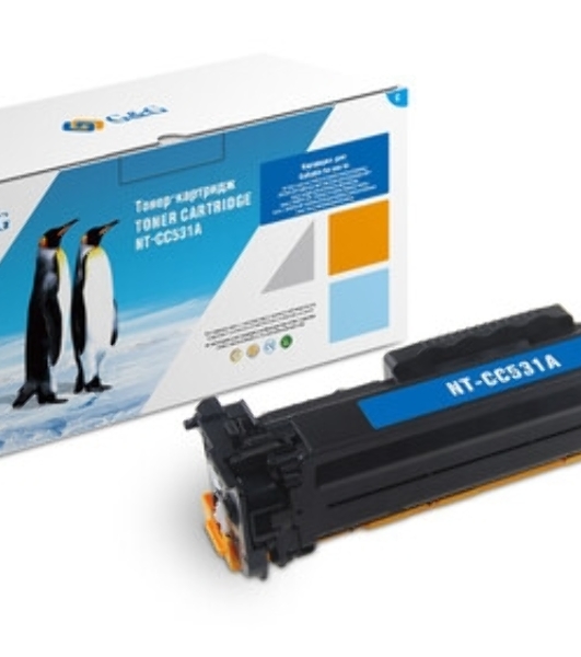 Картридж лазерный G&G GG-CC531A голубой (2800 стр.) для HP CLJ CP2020/CP2025/CM2320 MFP, MF8330/8350/8380