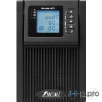 Источник бесперебойного питания PowerMan Online 1000 PLUS (1000ВА/800Вт, Online-Double conversion/LCD Display/USB/Software/RJ11/45,RS-232), фото2