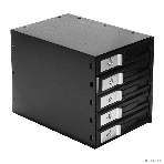 Корзина для HDD ExeGate EX264646RUS HS535-01 (универсальная, на 5*3,5' SATA/SAS HDD, занимает 3*5,25' отсека), фото5