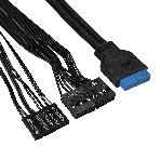 Компьютерный корпус Miditower ExeGate XP-333U-UNS400 (ATX, БП UNS400 с вент. 12см, 1хUSB/2хUSB 3.0, аудио, черный), фото7