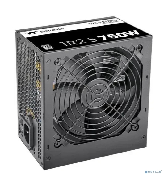Блок питания Thermaltake ATX TR2 S, 750Вт, 80 PLUS WHITE, 120мм, черный