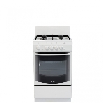 Плита газовая De Luxe 5040.36Г (КР) белый, конфорок 4 шт, духовка 43 л, 50 см x 85 см x 50 см, фото 1