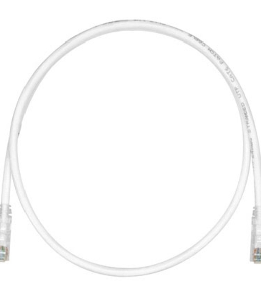 Патч корд Panduit RJ45 TP кат. 6 LSZH 3м белый