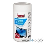 Чистящие средства Buro BU-TSCRL 817440 Туба с чистящими салфетками, для экранов и оптики, 100 шт., фото2